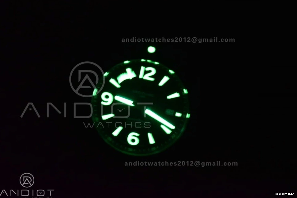 1170 TF Bezel On Best Edition 44 Rubber Strap Lightweight 1:1 A Superocean Black Automatic Black Blue Dial 0104